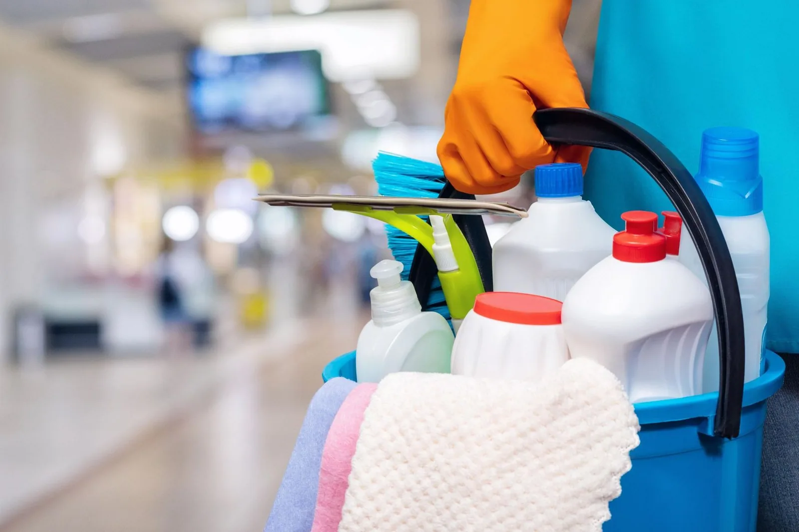 Commercial cleaning services for banks